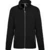 2 rétegű softshell kabát, fekete