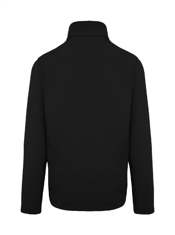 2 rétegű softshell kabát, fekete