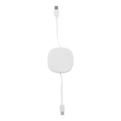 60 W-os RABS USB-C töltőkábel, fehér