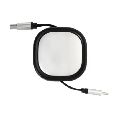 60 W-os USB-C töltőkábel, fekete