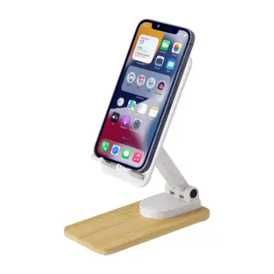 Asztali mobiltelefon tartó, natúr