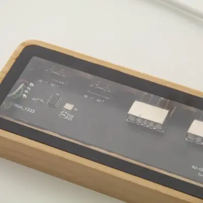 Átlátszó USB hub, natúr / átlátszó