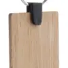 Bambusz kulcstartó, natúr