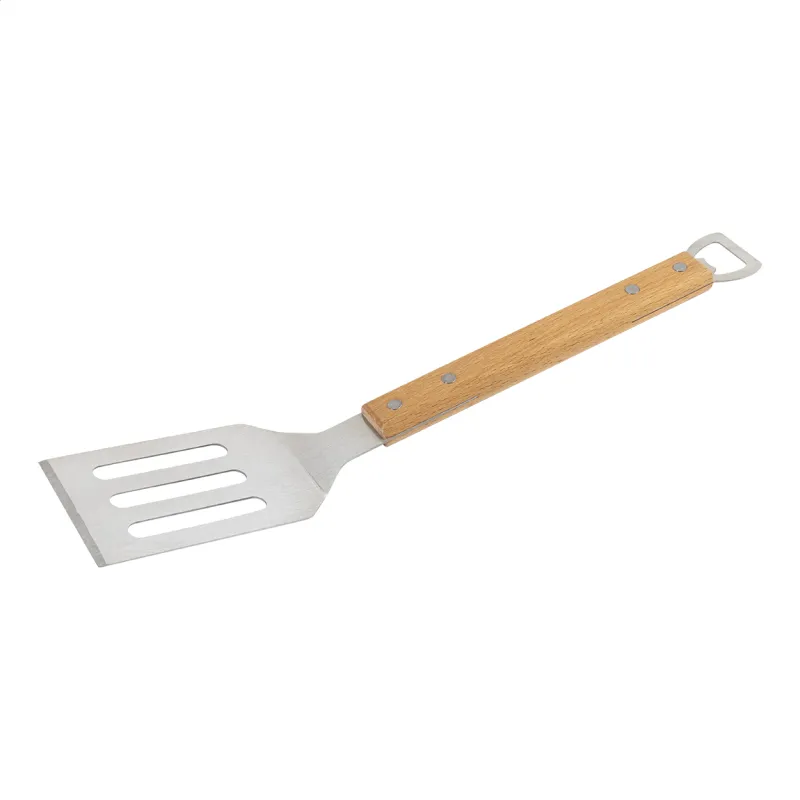 BBQ spatula, natúr / ezüst