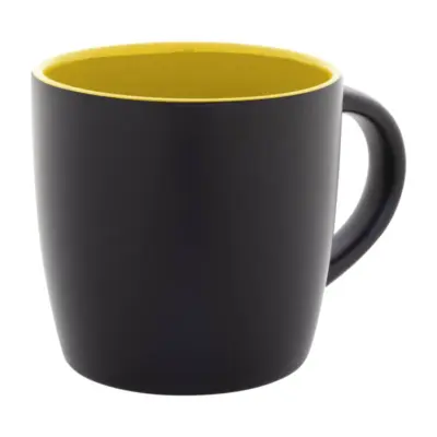 Bögre – Sculptus, sárga / fekete