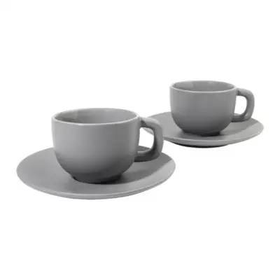 Cappuccino csésze szett – Caturra Plus, szürke