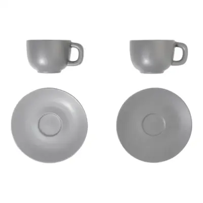 Cappuccino csésze szett – Caturra Plus, szürke