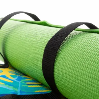 Egyedi jógamatrac táska – SuboBag Yoga, fekete / fehér