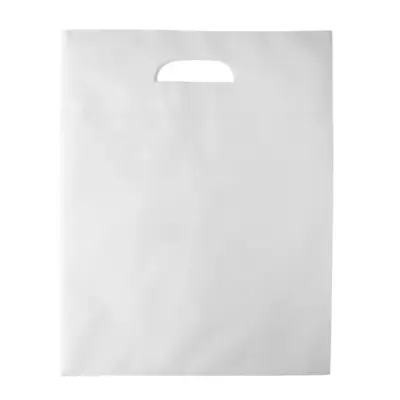 Egyedi non-woven bevásárlótáska, fehér