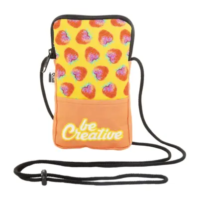 Egyedi oldaltáska – SuboBag Fiesta, fekete / fehér