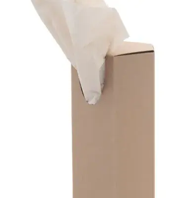 Egyedi papírzsebkendő, natúr