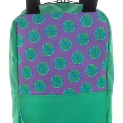 Egyedi RPET hátizsák – SuboBag Back Mini, fekete / fehér