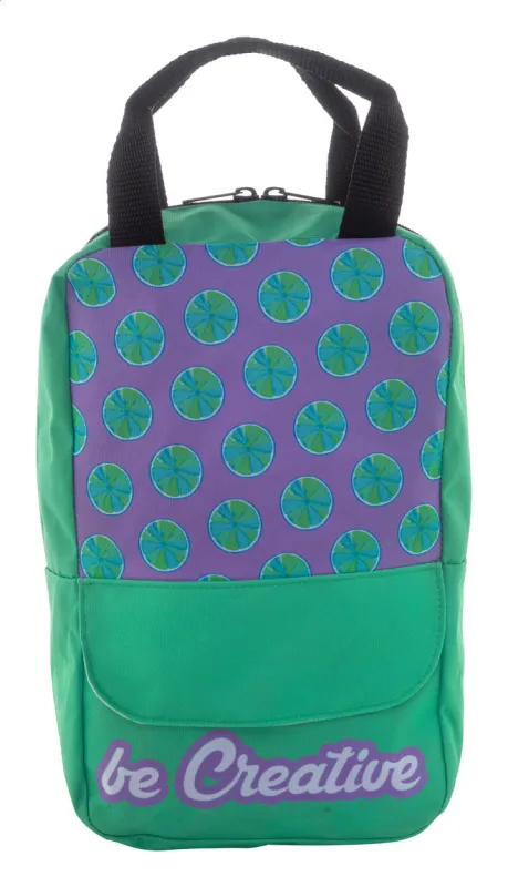 Egyedi RPET hátizsák – SuboBag Back Mini, fekete / fehér
