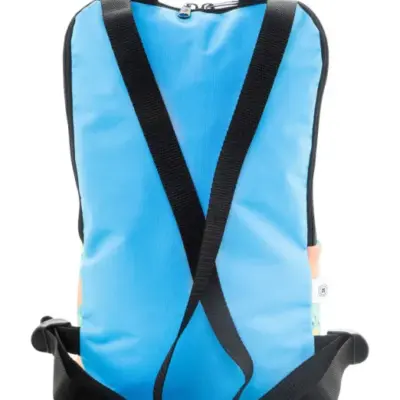 Egyedi RPET hátizsák – SuboBag Picoback, fekete / fehér
