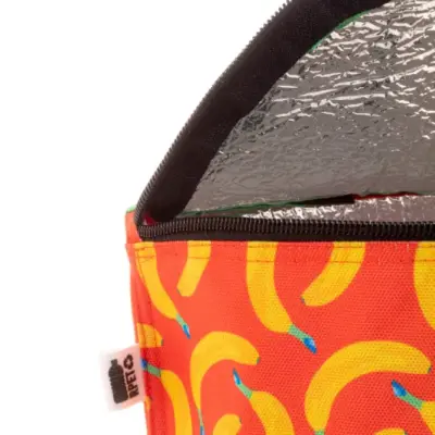 Egyedi RPET hűtőtáska hátizsák – CreaCool Back, fekete