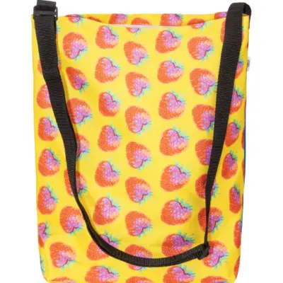 Egyedi RPET válltáska – SuboBag Shoulder, fekete