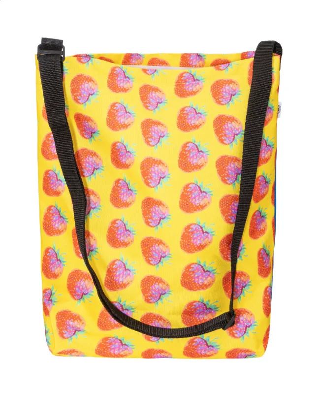 Egyedi RPET válltáska – SuboBag Shoulder, fekete