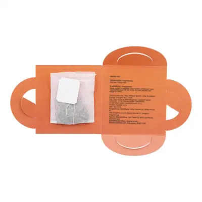 Egyedi teafilter, zöld tea – CreaTea Mug, fehér