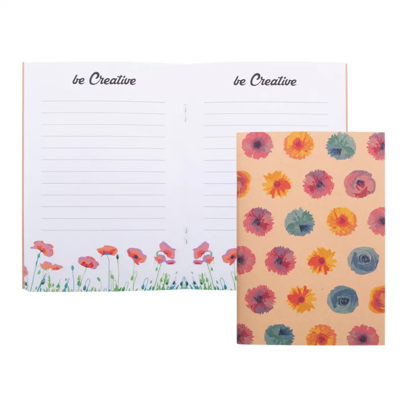 Egyediesíthető jegyzetfüzet, natúr