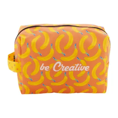 Egyediesíthető kozmetikai táska – CreaBeauty Carry, fekete / fehér