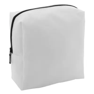 Egyediesíthető kozmetikai táska – CreaBeauty Square M, fekete / fehér