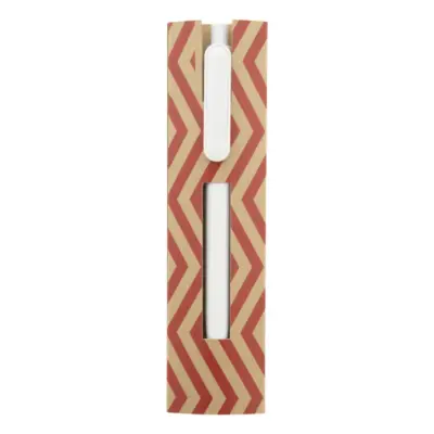 Egyediesíthető papír tolltartó, natúr