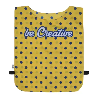 Egyediesíthető RPET sportmez – CreaTeam, fekete / fehér