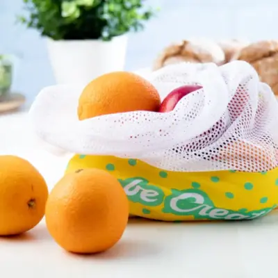 Egyediesíthető tároló zacskó, fehér