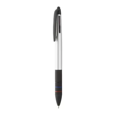 Érintőképernyős golyóstoll, ezüst / fekete
