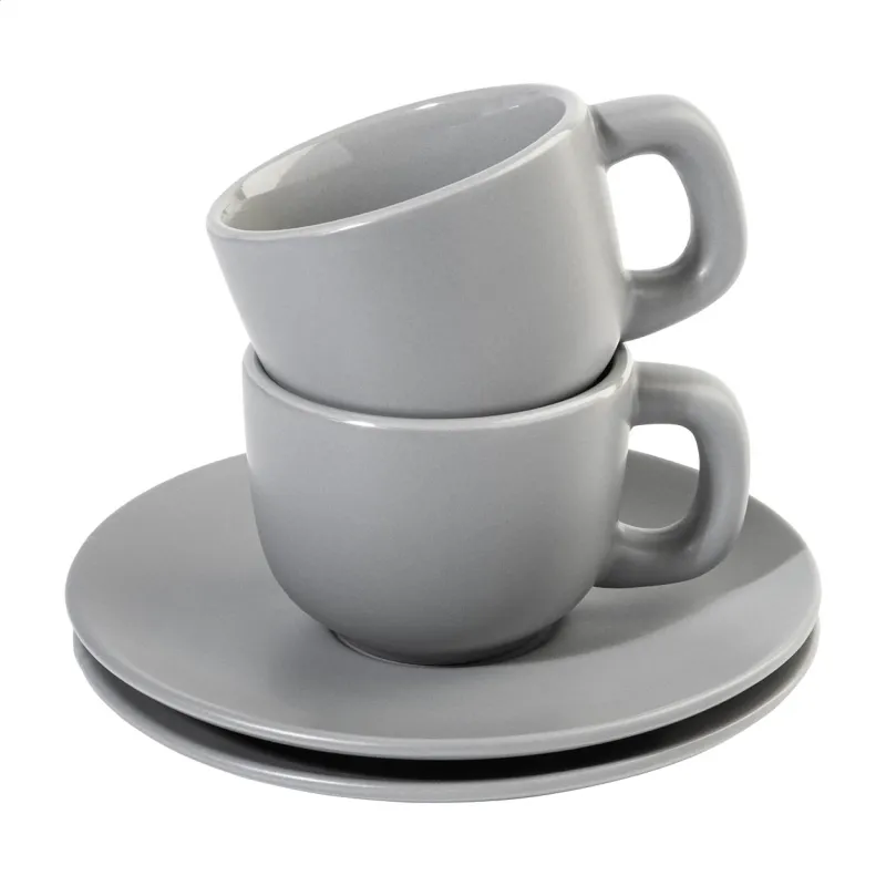 Espresso csésze szett, szürke
