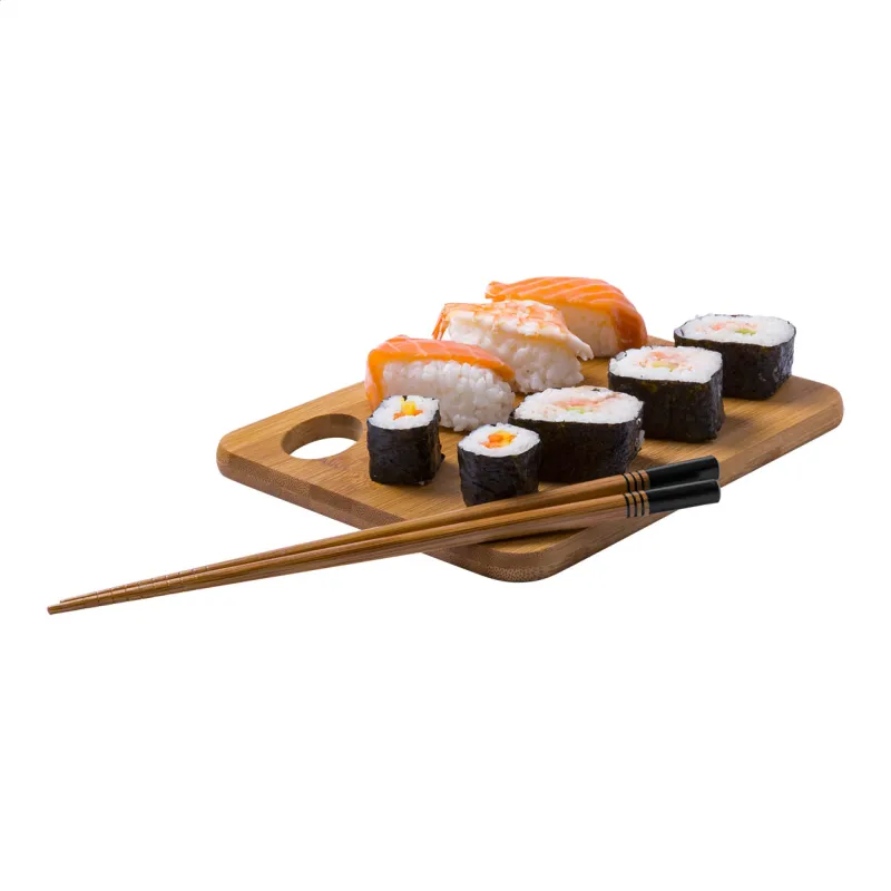 Evőpálca – Temaki, fekete / natúr