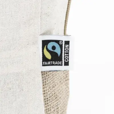 Fairtrade kozmetikai táska, natúr