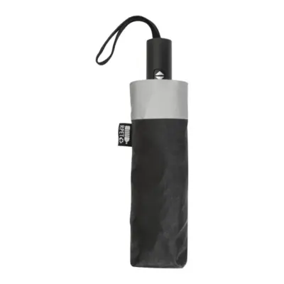 Fényvisszaverő RPET esernyő, fekete