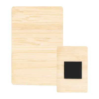 Hűtőmágnes, téglalap, natúr