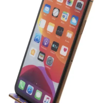 Karácsonyi mobiltartó, hópehely – Kannykka Creative, natúr