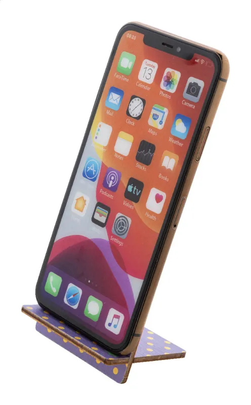 Karácsonyi mobiltartó, hópehely – Kannykka Creative, natúr