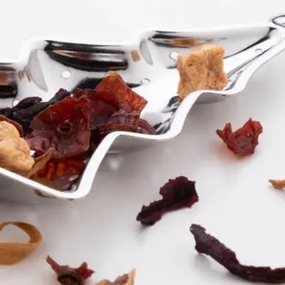 Karácsonyi teafűtartó, karácsonyfa – Suodatee, ezüst