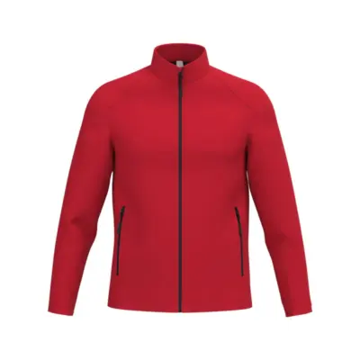 Kétrétegű softshell kabát, piros