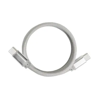 Mágneses 60 W-os USB-C kábel – Magsle, ezüst