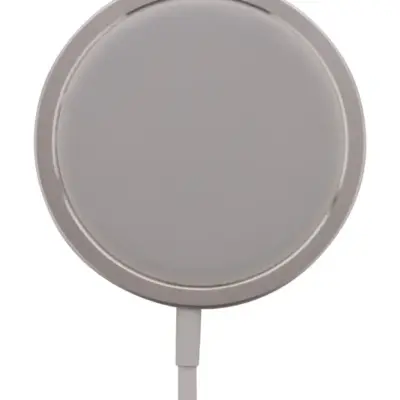 Mágneses vezeték nélküli töltő, ezüst