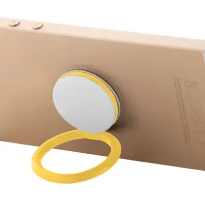 Mobiltelefon-tartó gyűrű – Cloxon, sárga