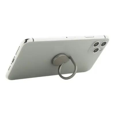 Mobiltelefon-tartó gyűrű, ezüst