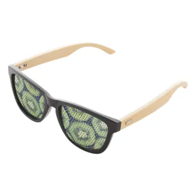 Napszemüveg, fekete / natúr