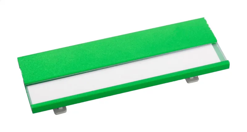 Névtábla, lime zöld