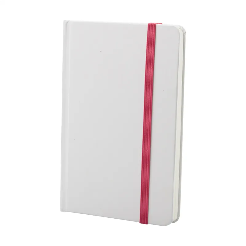 Notesz – Pendula A6, pink / fehér