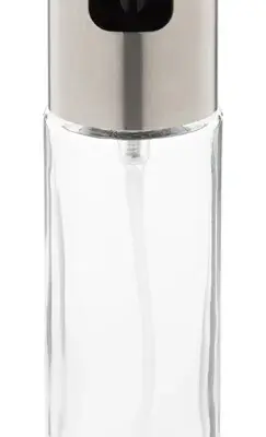 Olajadagoló spray, átlátszó / ezüst