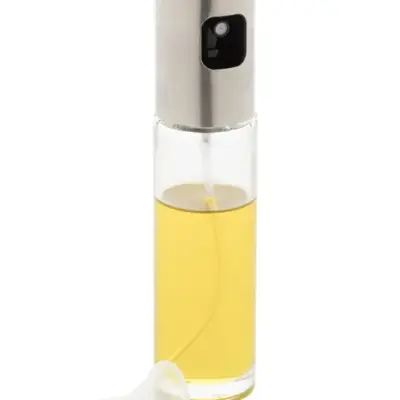 Olajadagoló spray, átlátszó / ezüst
