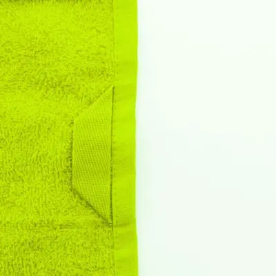 Pamut frottír törölköző - 50×100 cm – Terry M, lime zöld