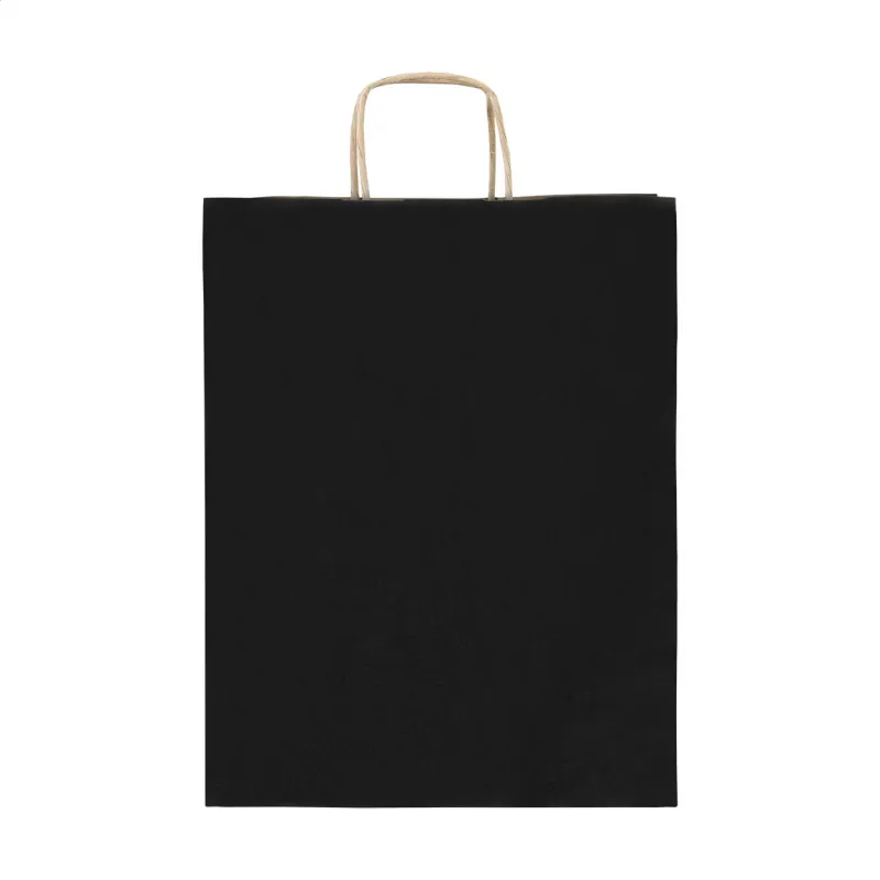 Papír ajándéktáska, közepes – Papbag M, fekete