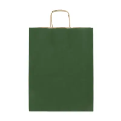 Papír ajándéktáska, közepes – Papbag M, zöld